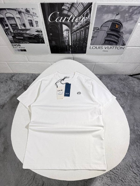 Dior CD Icon Men's Women's T-Shirt in 2 Colors Reps UK Best Quality AAA Replica