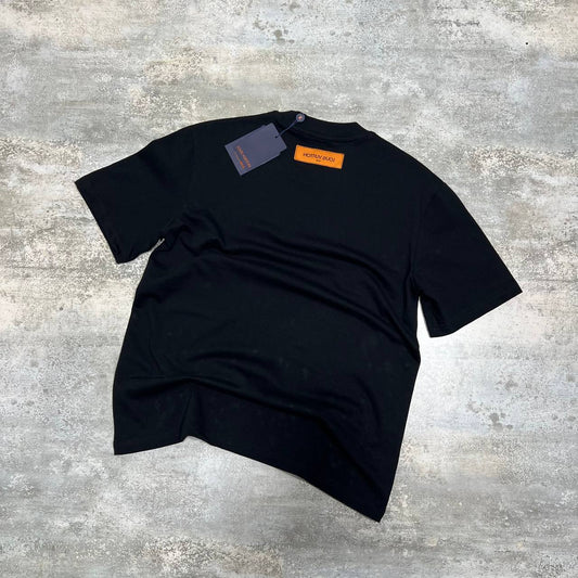 Louis Vuitton Monogram Flowers Patch T-Shirts in 2 Colors Men's Women's Reps Sale UK Best Quality AAA Replica