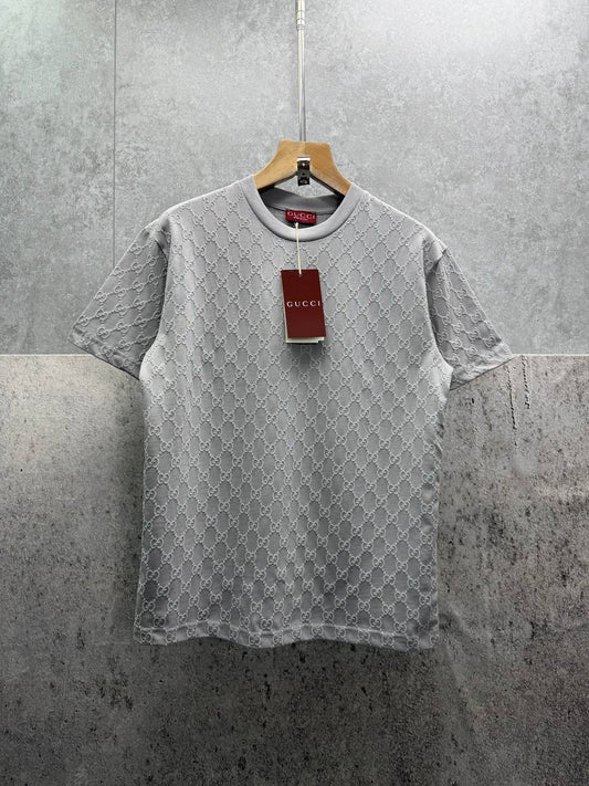 Gucci GG-Pattern Short-Sleeve Men's Women's T-Shirts in Different Colors Reps Sale UK Best Quality AAA Replica