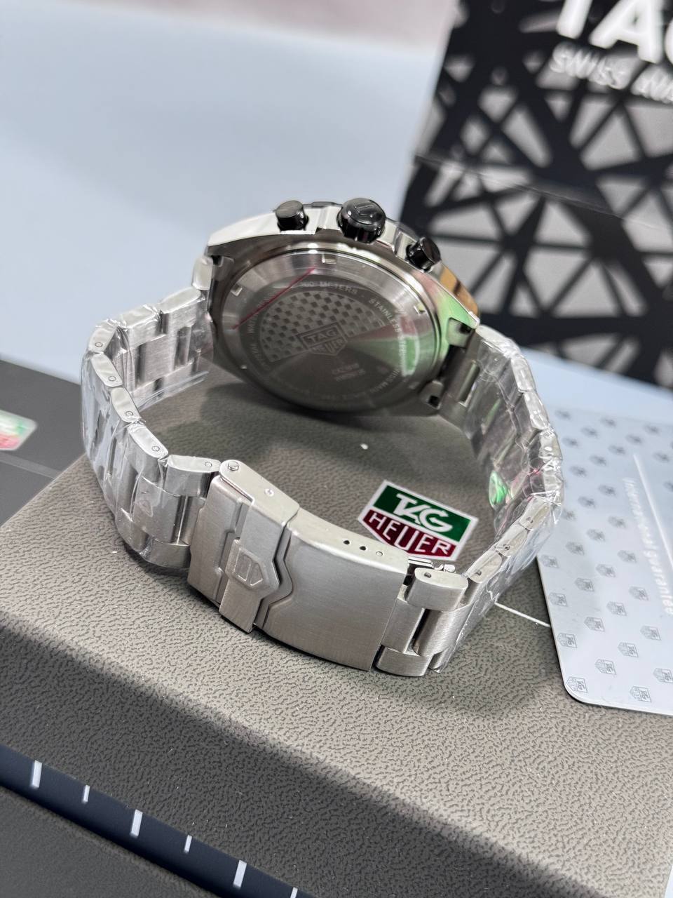 Tag Heuer Formula 1 Chronograph Men's Watches with Steel Bracelet in Different Dial Colors Reps UK Best Quality AAA Replica