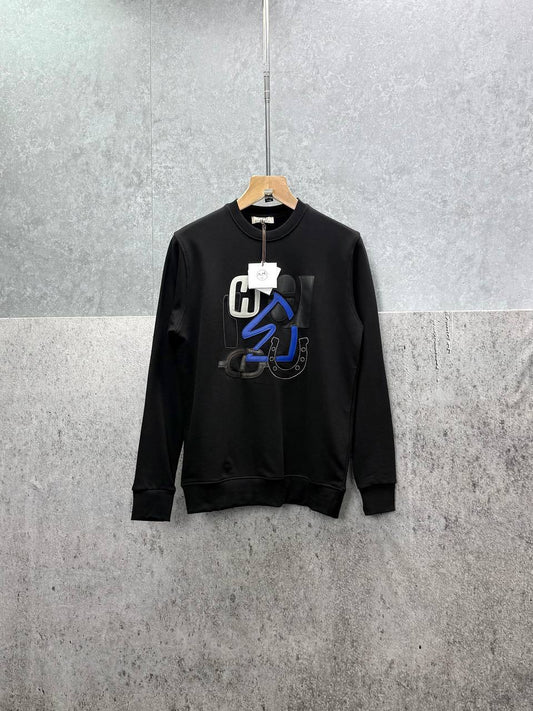 Hermes Horse Logo Crewneck Men's Women's Jumper in 2 Colors Reps UK Best Quality AAA Replica
