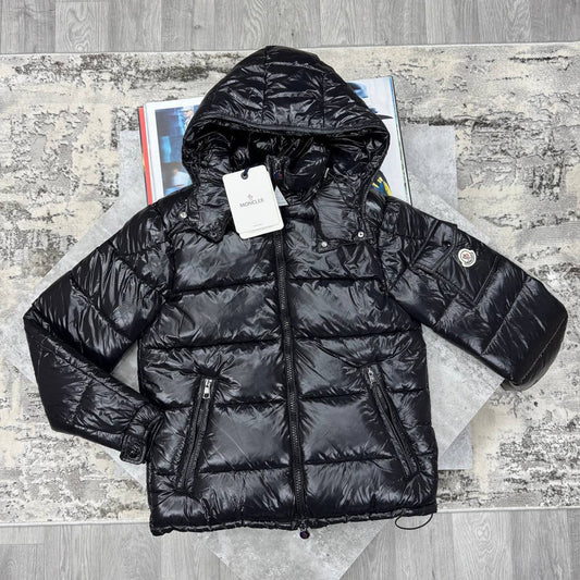 Moncler Maya Hooded Short Down Jackets Men's Women's in Different Colors Reps UK Sale Best Quality AAA Replica