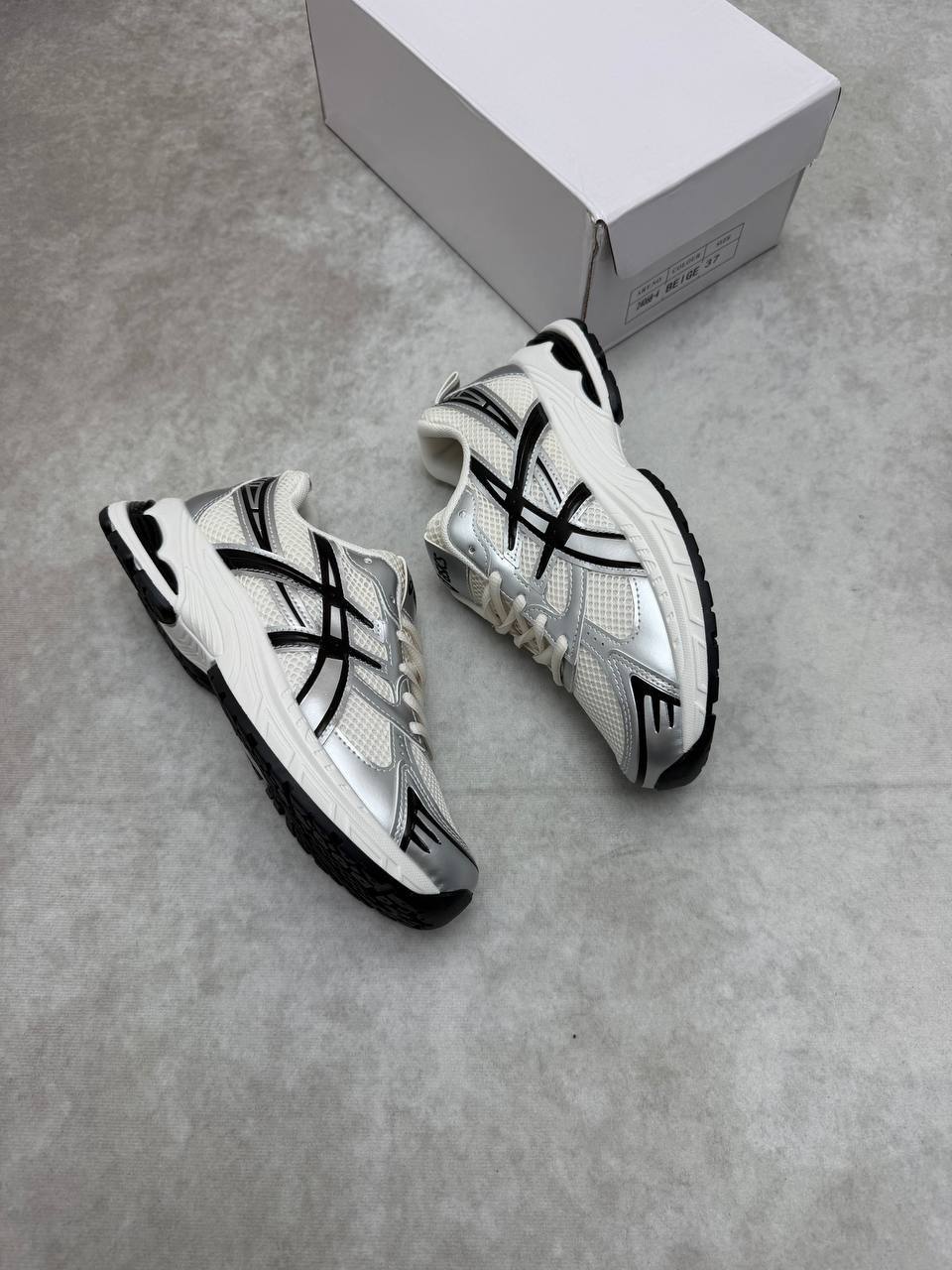 Asics Gel-Kayano 14 Cream/Black/Metallic Plum 1201A019-108 Trainers Women's Reps Sale UK Best Quality AAA Replica