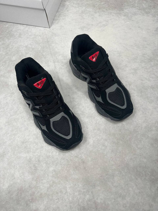 New Balance 9060 "Black/Grey/Red" Women's Trainers Reps Sale UK Best Quality AAA Replica