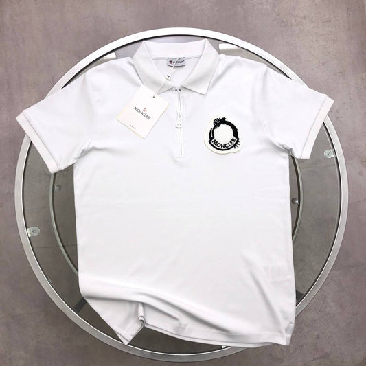 Moncler Year of the Dragon Half-Zip Polo Shirts Men's in 2 Colors Reps Sale UK Best Sale Quality AAA Replica