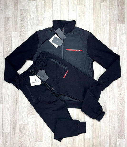 Prada Lycra Tracksuit Set Men's in Different Colors Reps Sale UK Best Quality AAA Replica