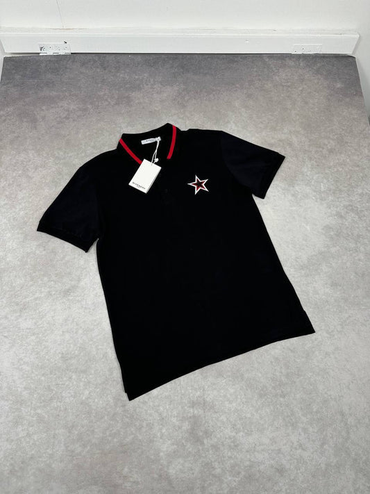 Givenchy Star Chest Patch Short Sleeves Polo Shirts Men's in 2 Colors Reps Sale UK Best Quality AAA Replica