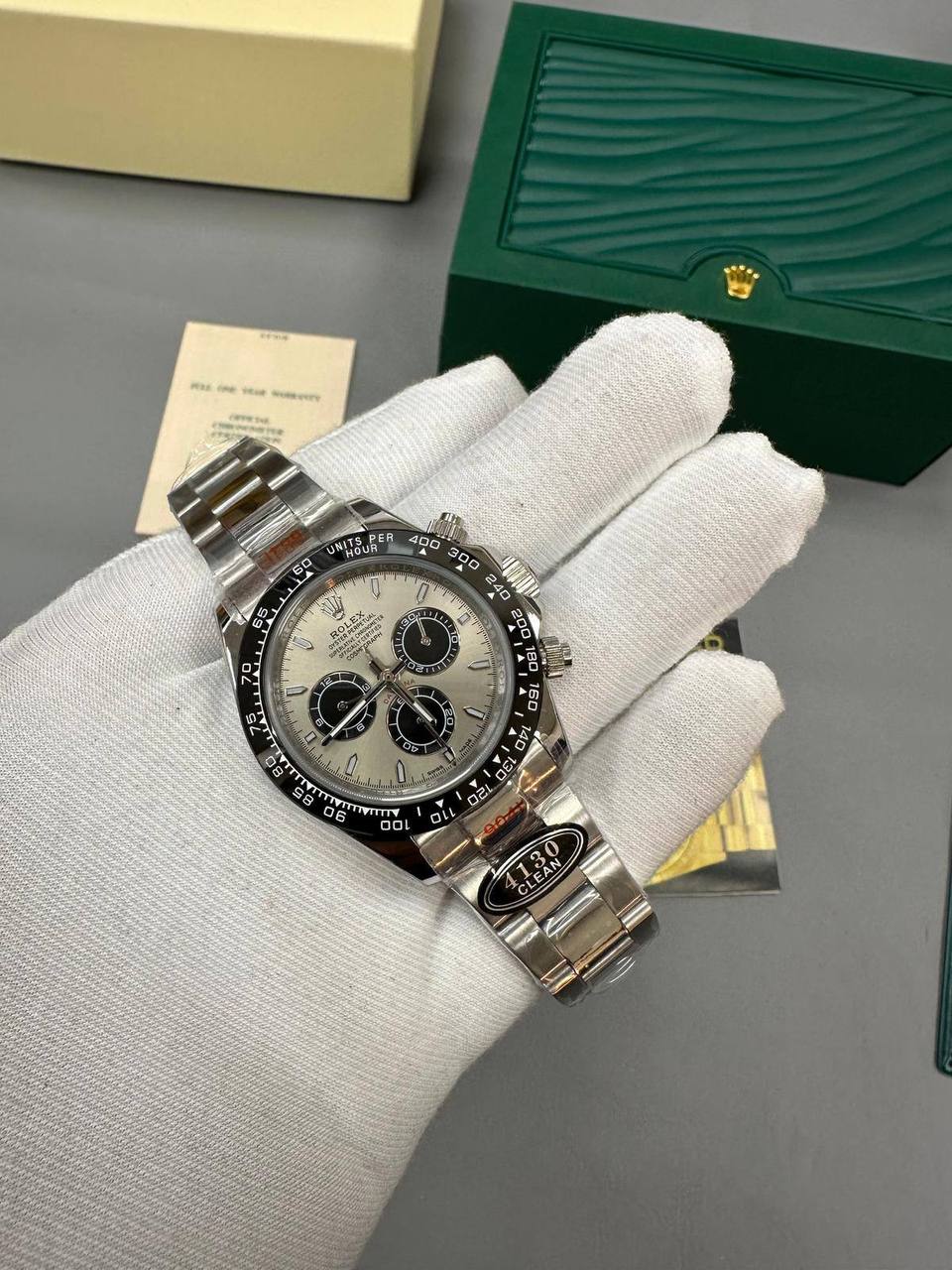 Rolex Cosmograph Daytona Steel Grey/Ghost Dial Stainless Steel Men's Watch Reference 126519LN UK Best Quality Reps Sale AAA Replica