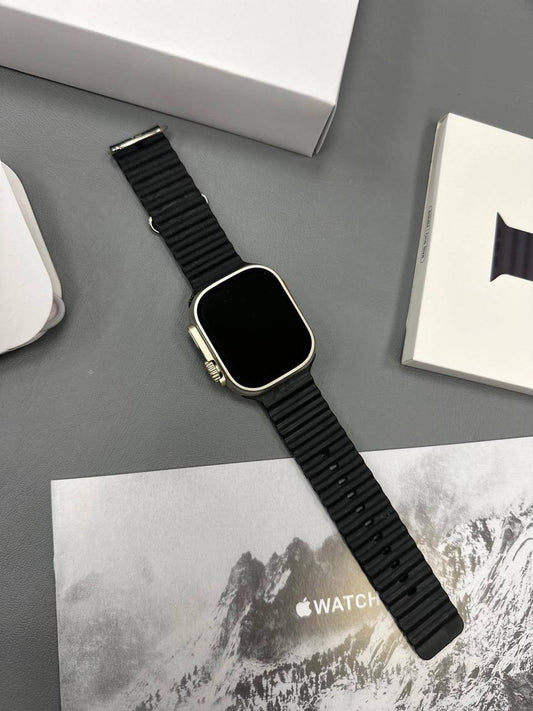 Apple Watch Ultra 3 with a Black Magnetic Loop Band Watch UK Replica AAA Best Quality Reps