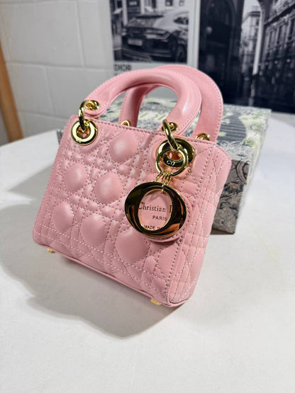 Dior Mini Metallic Lambskin Women's Shoulder Bags in 2 Colors Reps Sale UK Best Quality AAA Replica