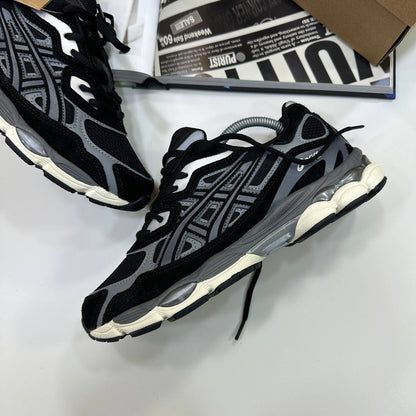 Asics Gel-NYC "Grey/Black" Trainers Men's Reps Sale UK Best Quality AAA Replica