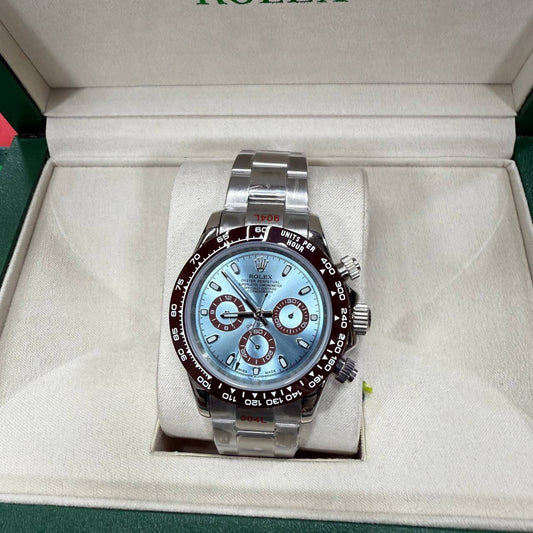 Rolex Oyster Perpetual Cosmograph Daytona Men's Watch Ice-Blue Dial Reps UK Best Quality AAA Replica