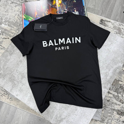 Balmain Classic Logo-Print T-Shirts Men's Women's in Different Colors Reps Sale UK Best Quality AAA Replica