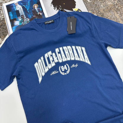 Dolce & Gabbana Logo Men's Women's T-Shirts in 2 Colors Reps Sale UK Best Quality Sale AAA Replica