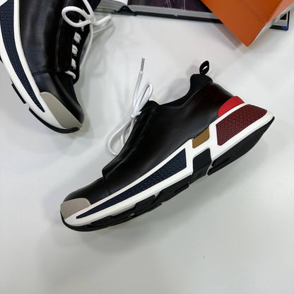 Hermes Just Sneakers Classic Men's in Black Color Reps Sale UK Best Quality AAA Replica