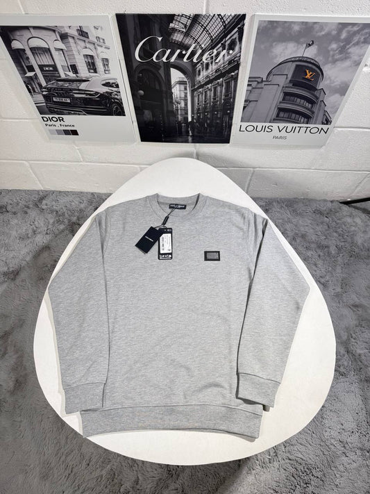 Dolce & Gabbana Logo Plate Jumpers Men's Women's in 2 Colors Reps UK Best Quality AAA Replica