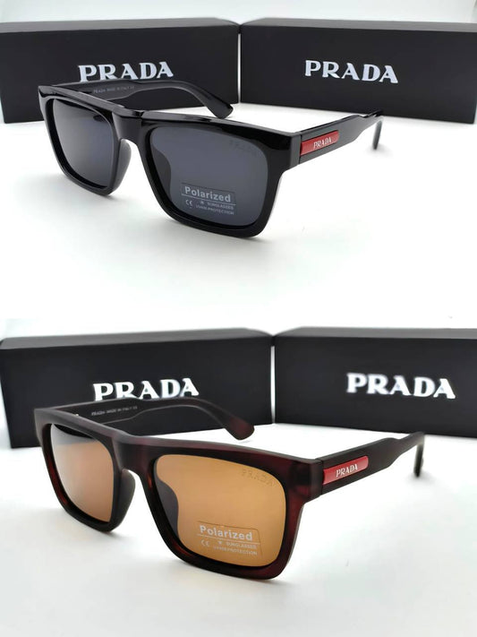 Prada Square Polarized Sunglasses in 2 Colors Men's Women's Reps Sale UK Best Quality Sale AAA Replica
