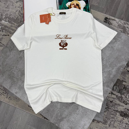 Loro Piana Graphic Logo Men's Women's T-Shirts in Different Colors Reps UK Best Quality AAA Replica