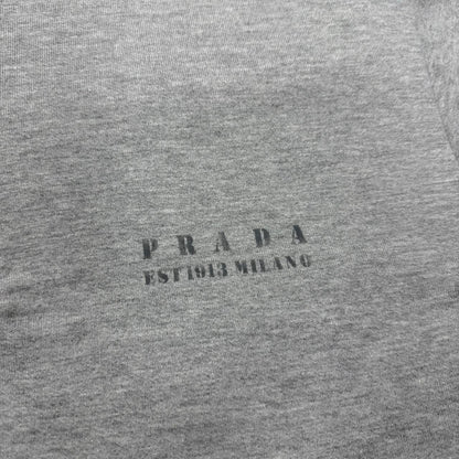 Prada Logo Printed Half-Zip Jumpers Men's Women's in Different Colors Reps UK Best Quality AAA Replica