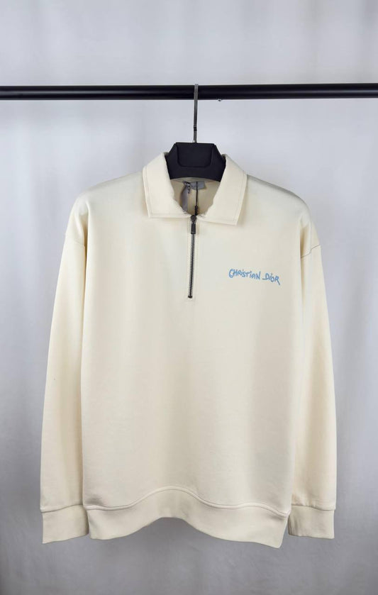 Christian Dior Couture Half-Zip Jumpers Men's Women's in Different Colors Reps UK Best Quality AAA Replica