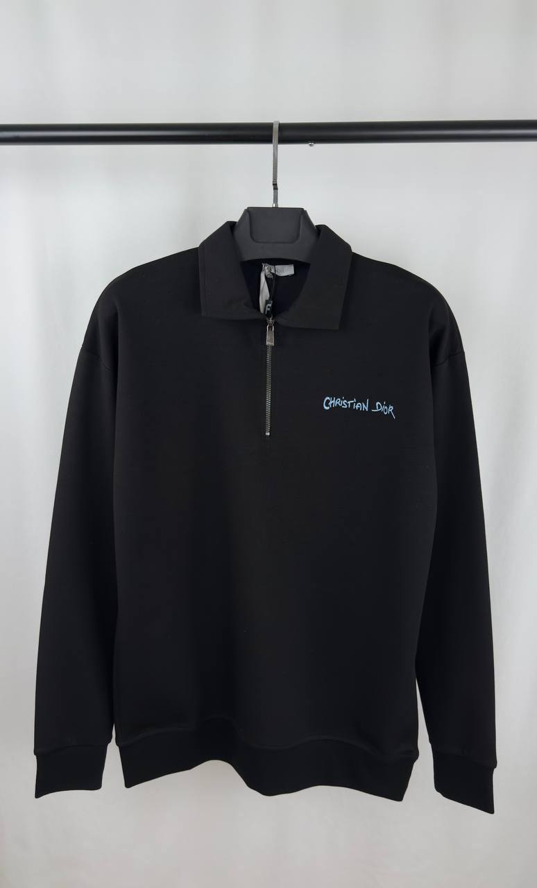 Christian Dior Couture Half-Zip Jumpers Men's Women's in Different Colors Reps UK Best Quality AAA Replica