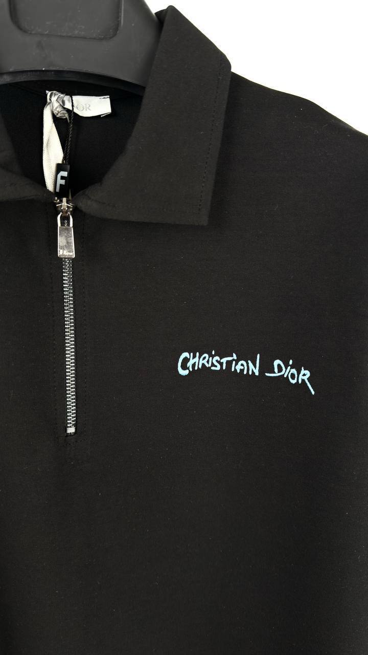 Christian Dior Couture Half-Zip Jumpers Men's Women's in Different Colors Reps UK Best Quality AAA Replica