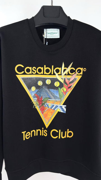 Casablanca Tennis Club Icon Men's Women's Jumper in 2 Colors Reps UK Best Quality AAA Replica