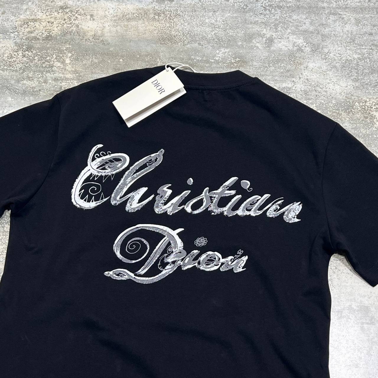 Christian Dior Couture Relaxed-Fit in 2 Colors T-Shirt Men's Women's Reps UK Best Quality Replica