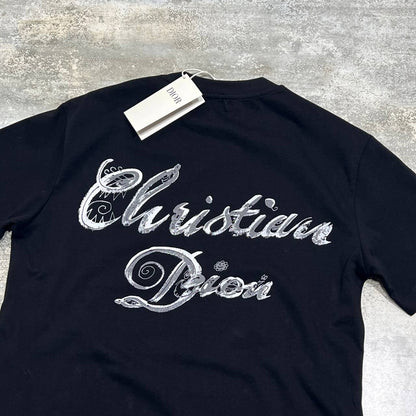 Christian Dior Couture Relaxed-Fit in 2 Colors T-Shirt Men's Women's Reps UK Best Quality Replica