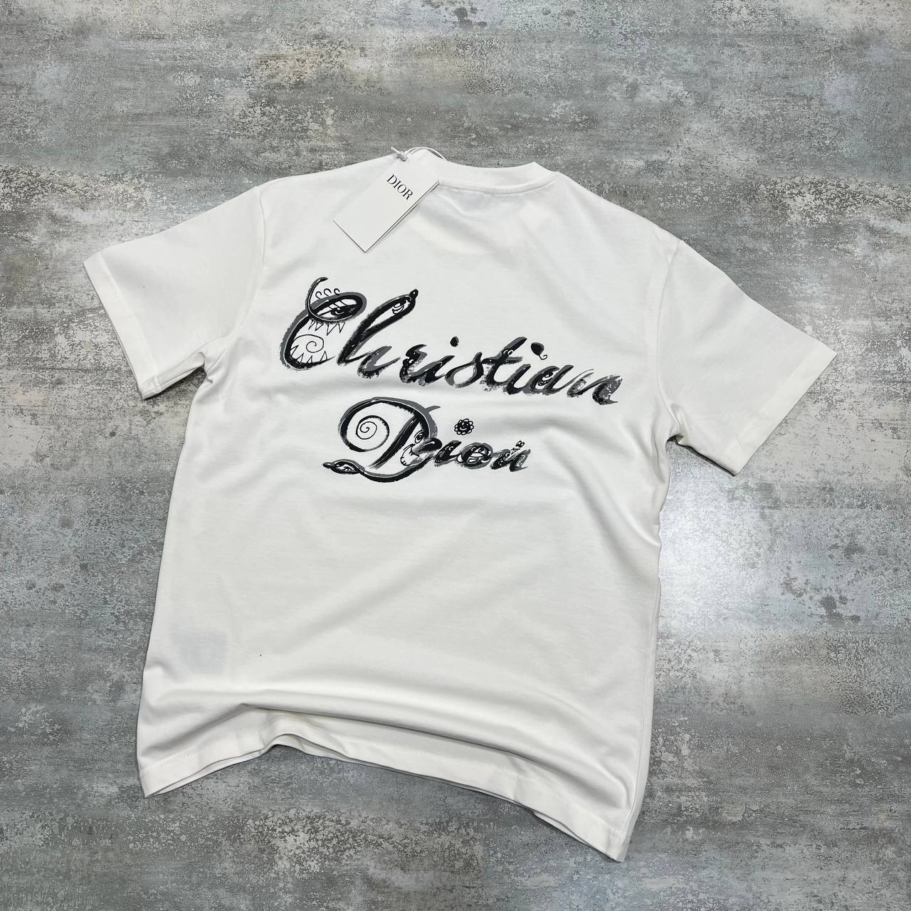Christian Dior Couture Relaxed-Fit in 2 Colors T-Shirt Men's Women's Reps UK Best Quality Replica
