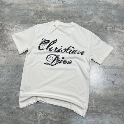 Christian Dior Couture Relaxed-Fit in 2 Colors T-Shirt Men's Women's Reps UK Best Quality Replica