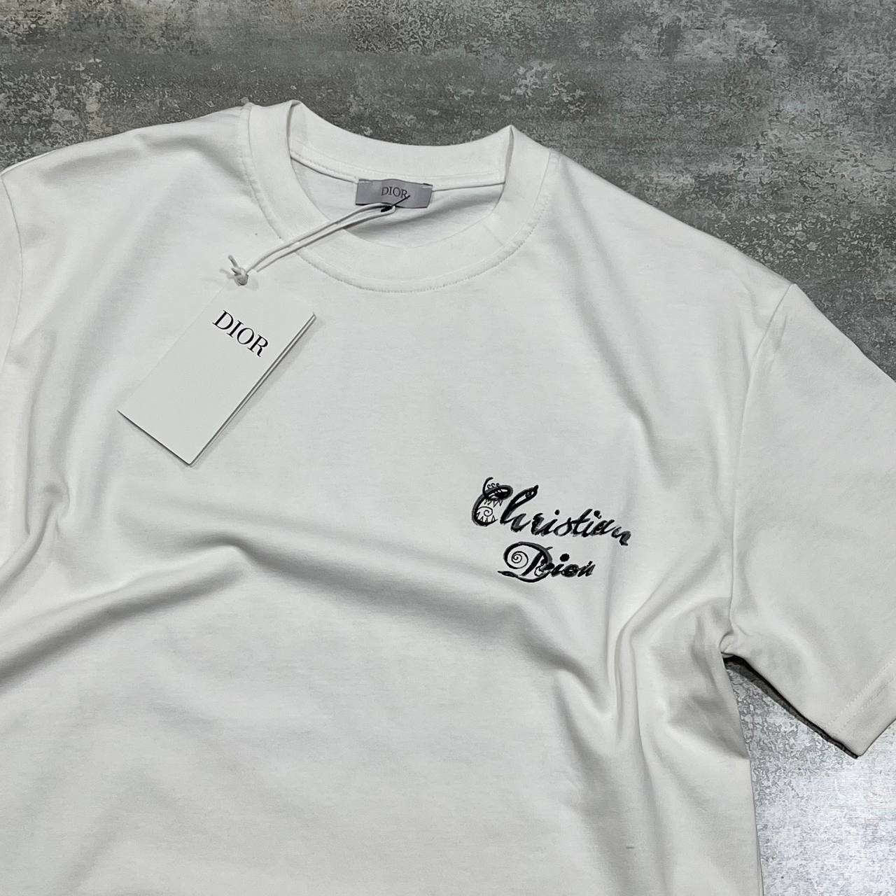 Christian Dior Couture Relaxed-Fit in 2 Colors T-Shirt Men's Women's Reps UK Best Quality Replica