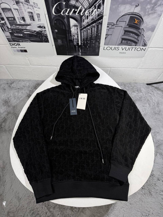 Dior Oblique Towel Relaxed-Fit Hoodie Men's Women's in 2 Colors Reps UK Best Quality Sale AAA Replica