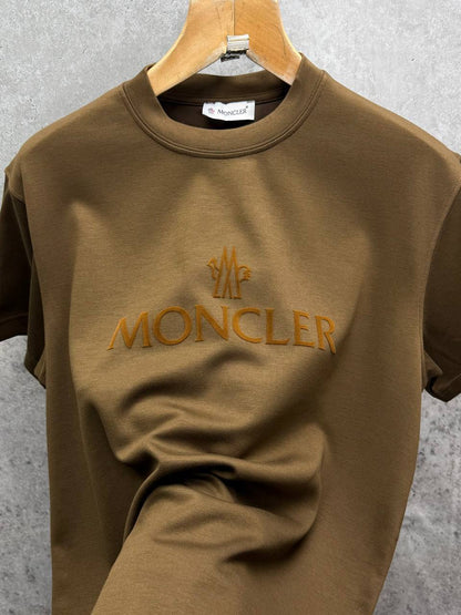 Moncler Logo Print T-Shirts Men's Women's in Different Colors Reps Sale UK Best Quality AAA Replica