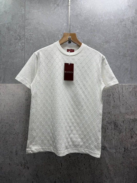 Gucci GG-Pattern Short-Sleeve Men's Women's T-Shirts in Different Colors Reps Sale UK Best Quality AAA Replica