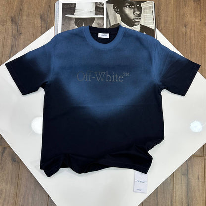 Off-White Gradient Effect Men's Women's T-Shirts in Different Colors Reps Sale UK Best Quality AAA Replica