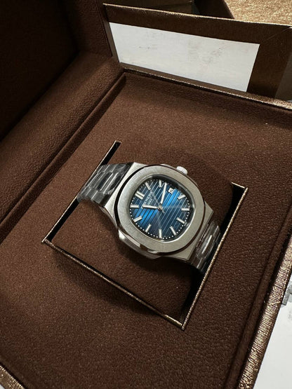 Patek Philippe Geneve Nautilus Series Wrist Watch Men's in Different Dial Colors UK Best Quality AAA Reps