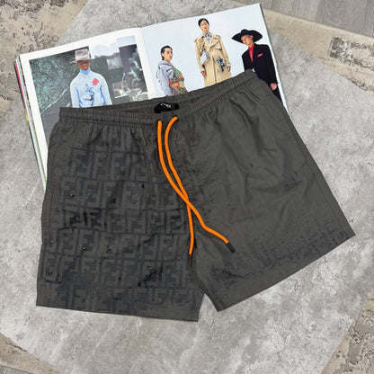 Fendi FF Logo Monogram Pattern Swim Shorts in Different Colors Men's Reps Sale UK Best Quality AAA Replica