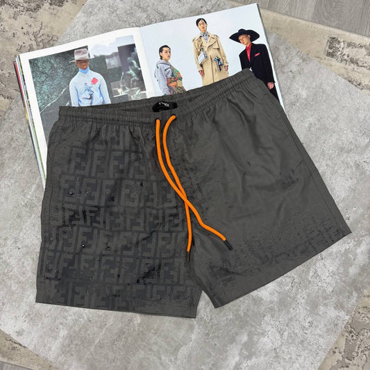 Fendi FF Logo Monogram Pattern Swim Shorts in Different Colors Men's Reps Sale UK Best Quality AAA Replica