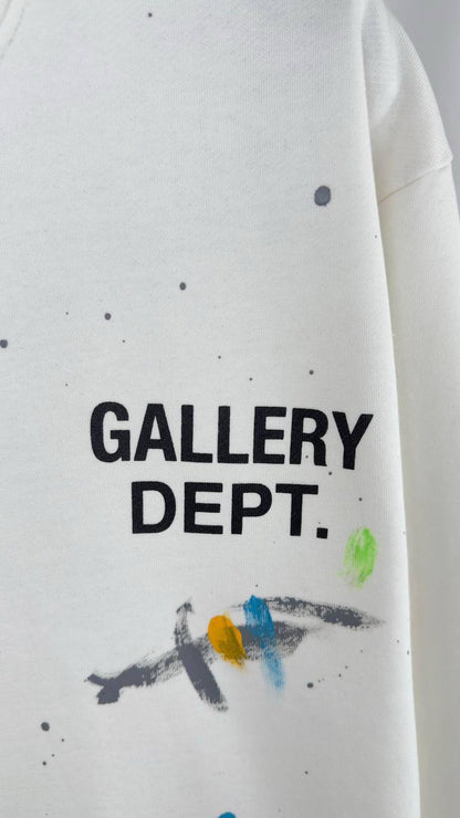 Gallery Dept. Paint Splatter-Effect Men's Women's Jumpers in 2 Colors Reps Sale UK Best Quality AAA Replica