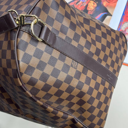 Louis Vuitton Keepall Bandoulière Men's Women's Bags in Brown Color Reps Sale UK Best Quality AAA Replica