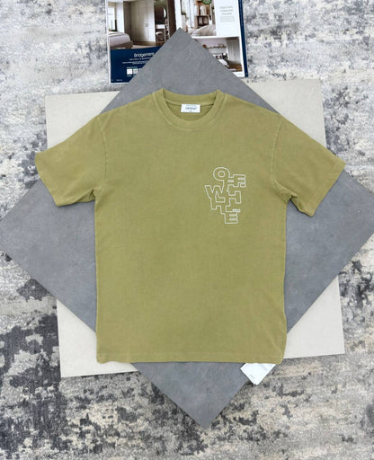 Off-White Abstract Logo Outline Logo Men's Women's T-Shirts in 2 Colors Reps Sale UK Best Quality AAA Replica