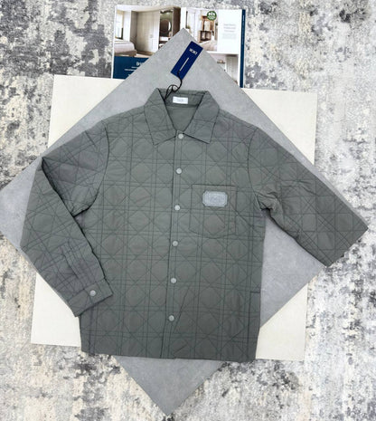 Dior Cannage Quilted Men's Overshirts in Different Colors Reps Sale UK Best Quality AAA Replica