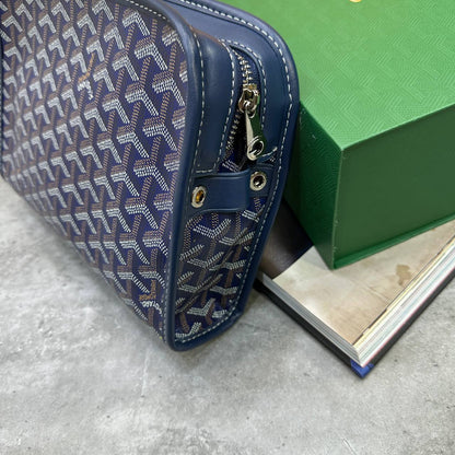 Goyard Jouvence MM Toiletry Bag Goyardine Canvas in Multiple Colors Reps Best Quality AAA Replica