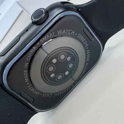 Apple Smart Watch Series 10 Space Gray Aluminum Case Black Body UK Best Quality AAA Reps