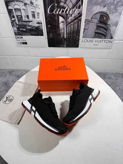 Hermes Heros Sports Casual Fashion Sneakers Men's in Different Colors Reps Sale UK Best Quality Replica