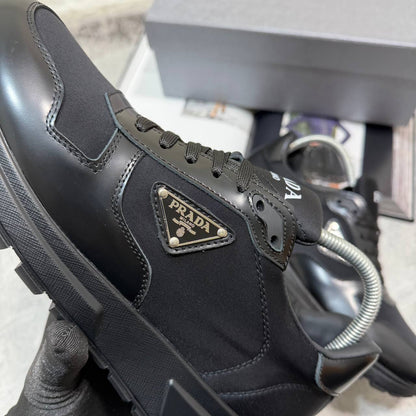 Prada Re-Nylon Prax 1 Sneakers Men's in Black Color Reps Sale UK Best Quality AAA Replica