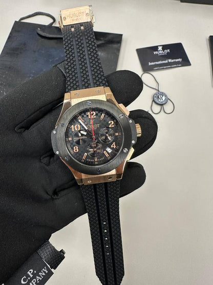 Hublot Big Bang Original Chronograph Men's Watch in 2 Colors UK Replica AAA Best Quality Reps