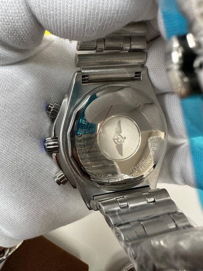 Breitling Chronomat Automatic GMT 40 Stainless Steel in Different Dial Colors Men's Watch UK Best Quality Reps AAA Replica