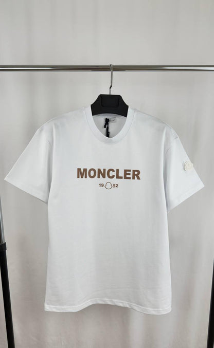 Moncler Organic Logo T-Shirts Men's Women's in Different Colors Reps UK Best Quality AAA Replica